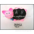 decorative ceramic pig shaped blackboard for kids